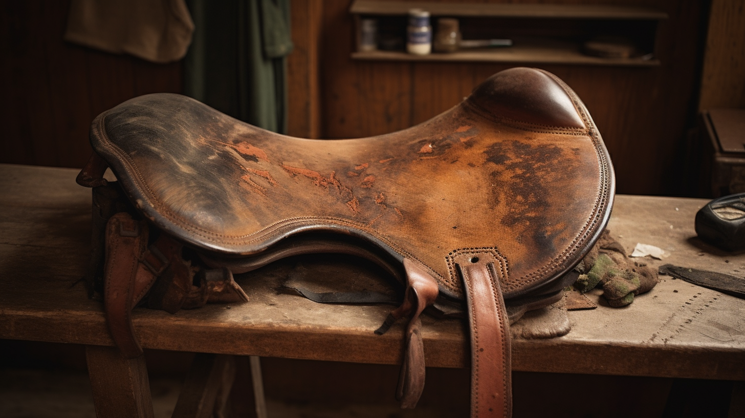 Comment traiter une selle qui a été exposée à l
