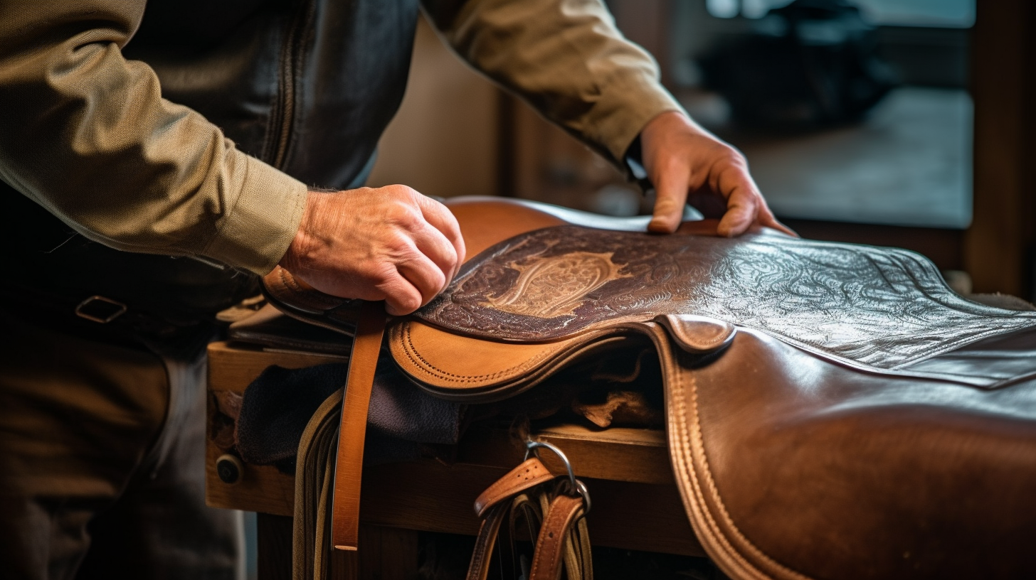 Comment traiter une selle qui a été exposée à l