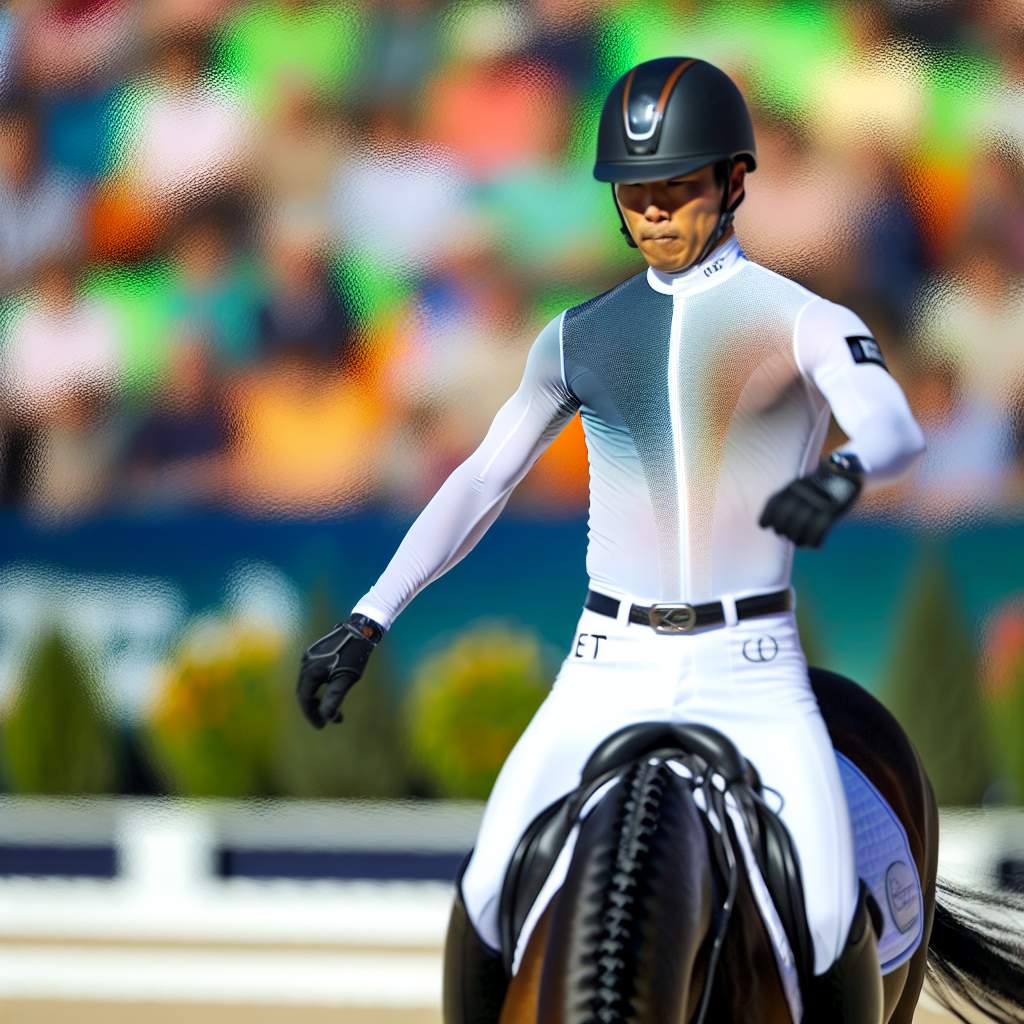 Chemise équitation compétition: l'élégance Horse Pilot