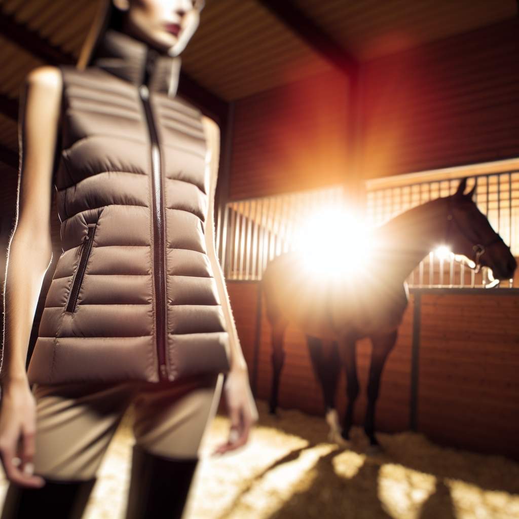 Doudoune cavalière femme: élégance et confort