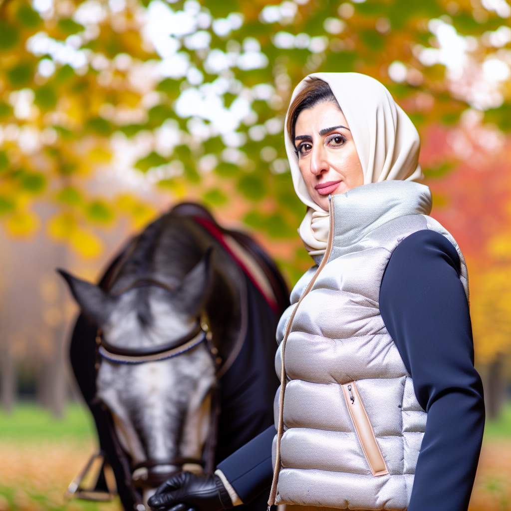 Doudoune femme équitation: tendance Horse Pilot