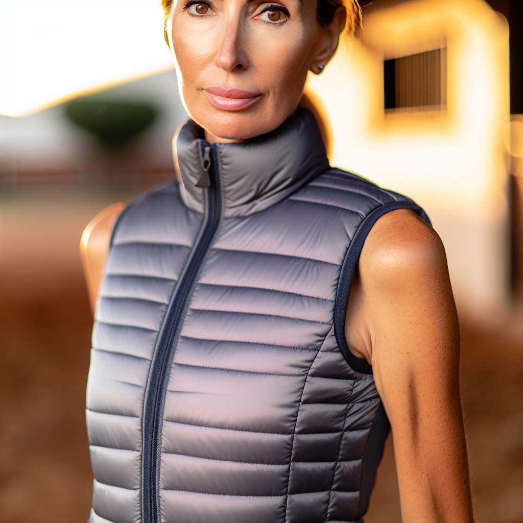 Doudoune Horse Pilot: confort et style équestres