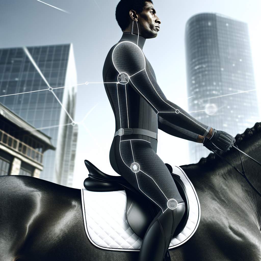 Veste équestre: innovation avec E Kelvin