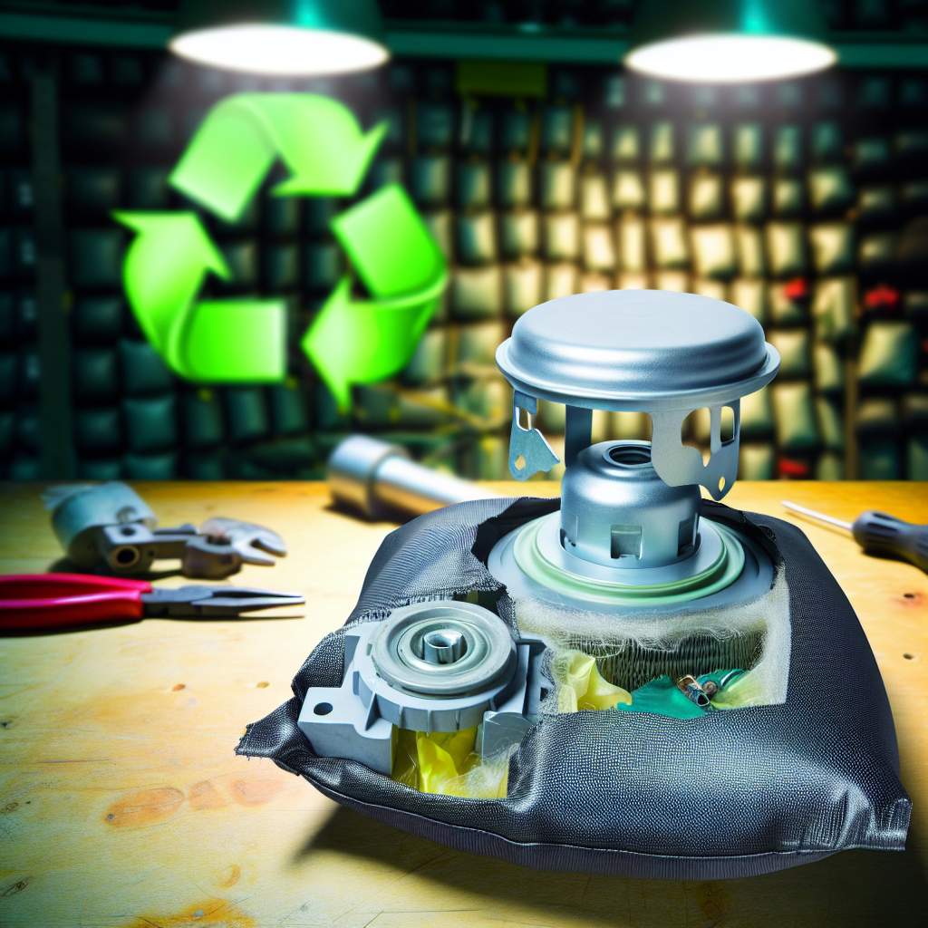 Recycler airbag : solutions durables et innovantes
